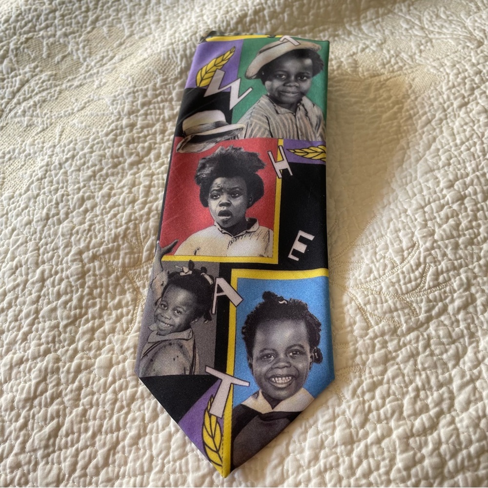 Buckwheat is Featured on this Necktie from Ralph Marlin
